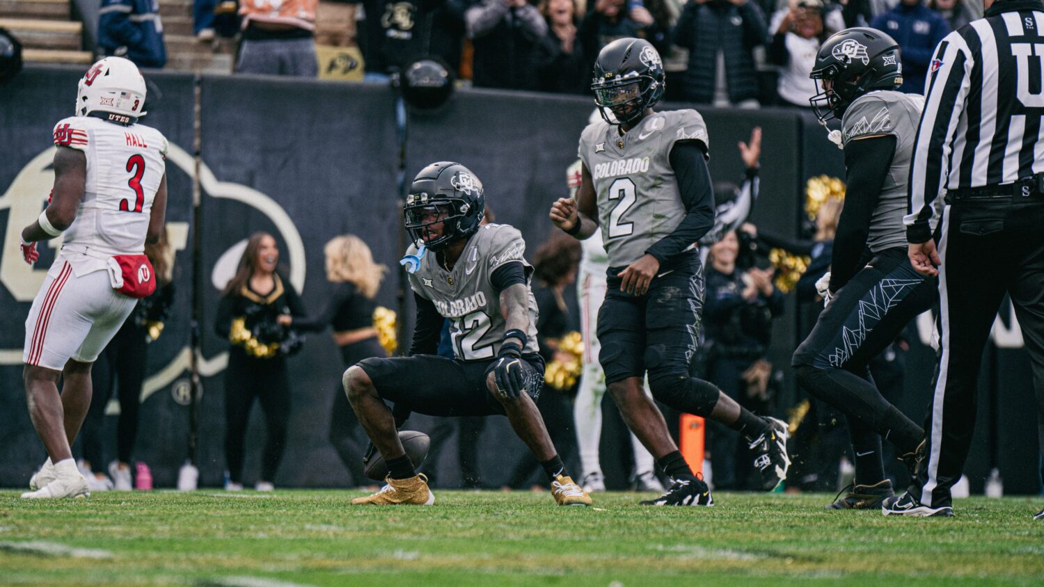 Travis Hunter and Shedeur Sanders of the Colorado Buffaloes, playing for Coach Prime...
