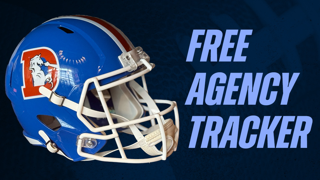 Denver Broncos 2025 free agency tracker...