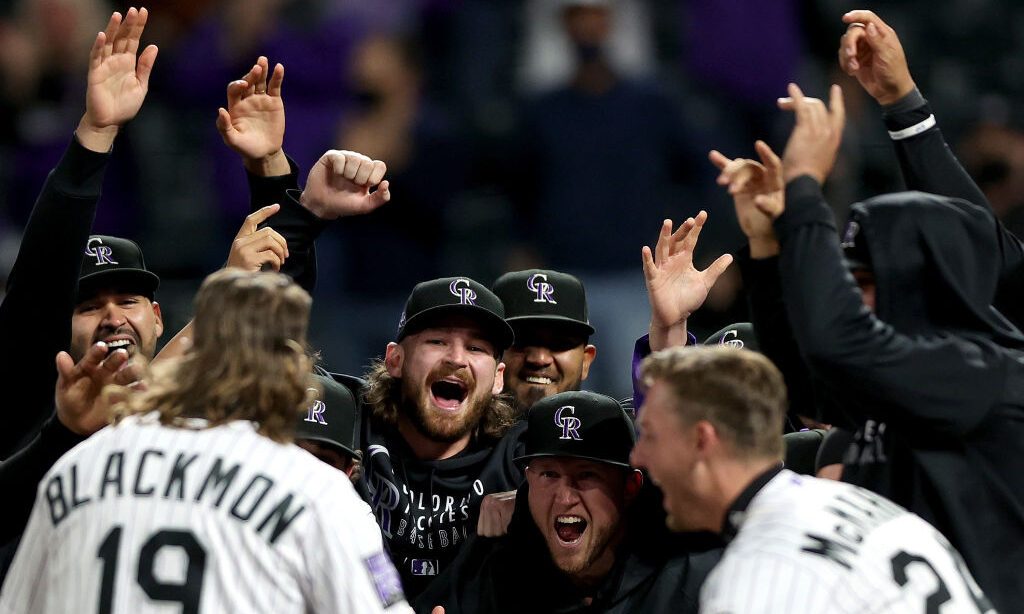 Charlie Blackmon of the Colorado Rockies...