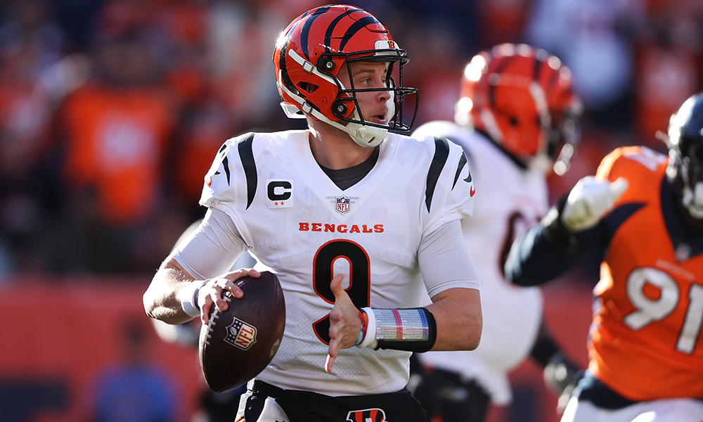 Bengals QB Joe Burrow vs. Broncos...