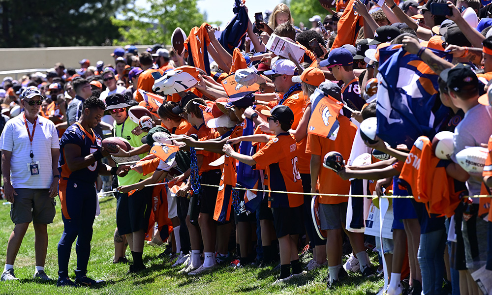 Broncos training camp will have fans...