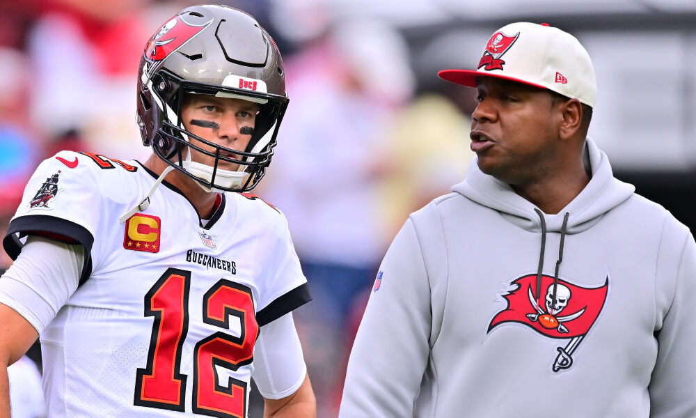 Byron Leftwich Tom Brady Coach Prime...