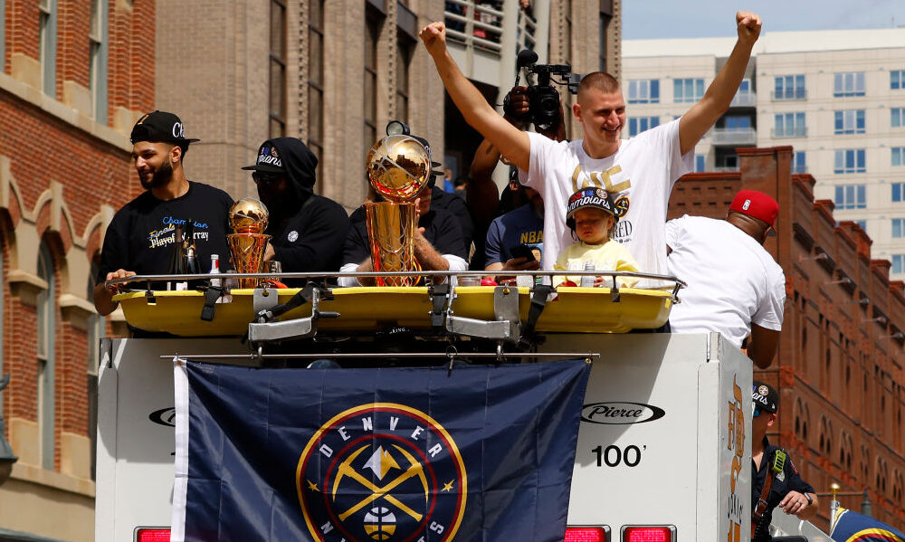 Nikola Jokic Nuggets champions title...