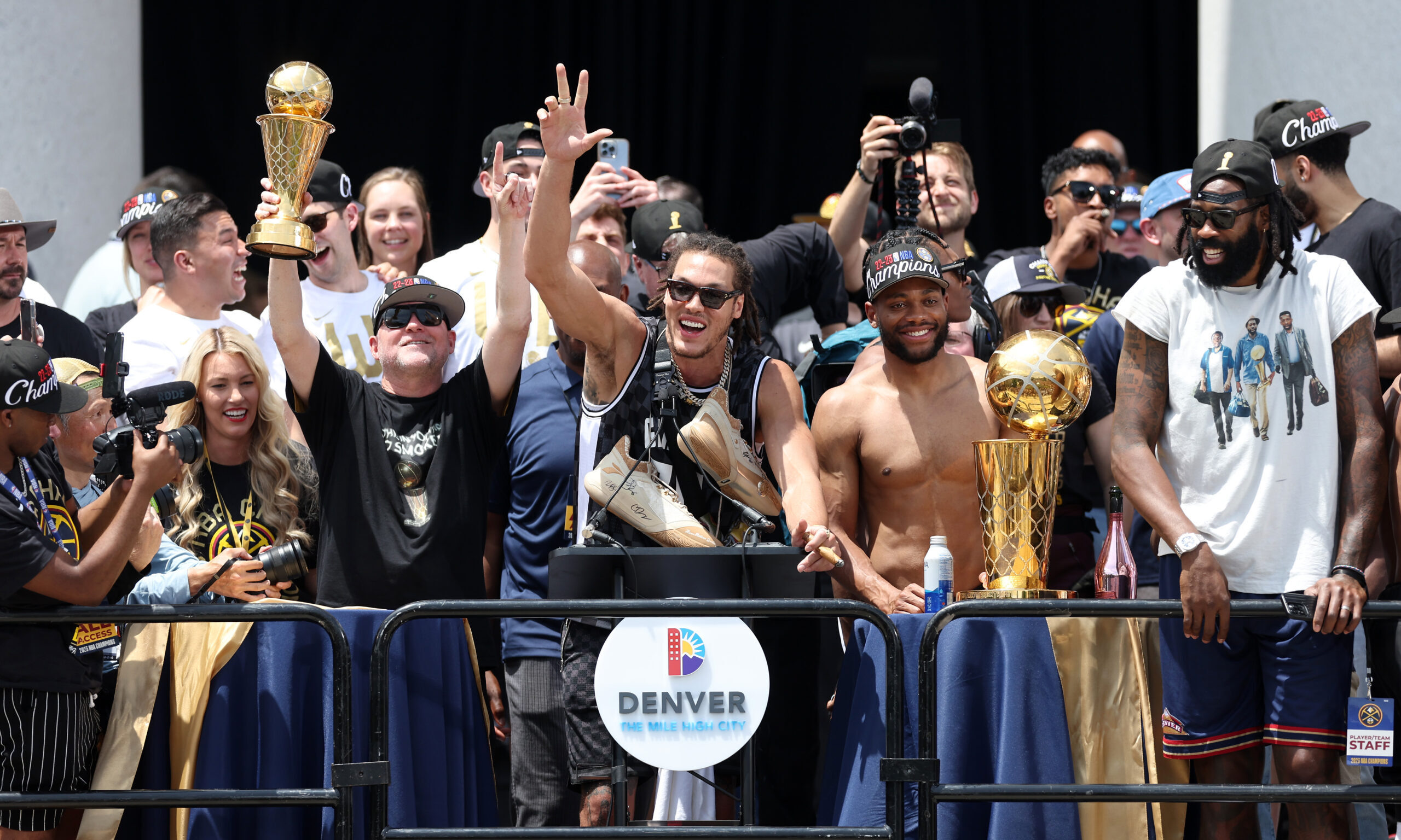 Denver Nuggets win championship...
