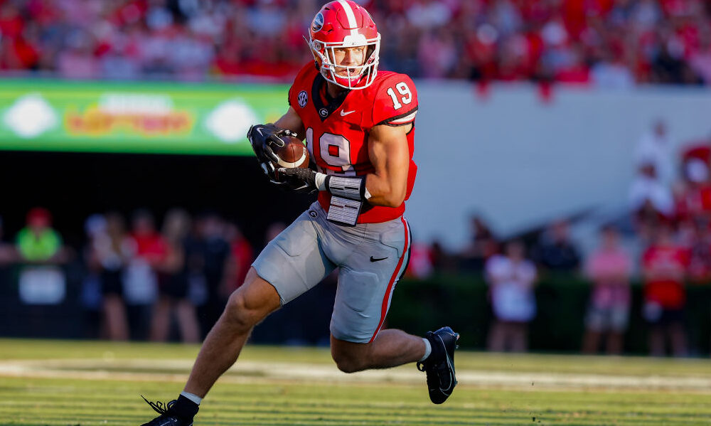 Broncos mock draft Brock Bowers...