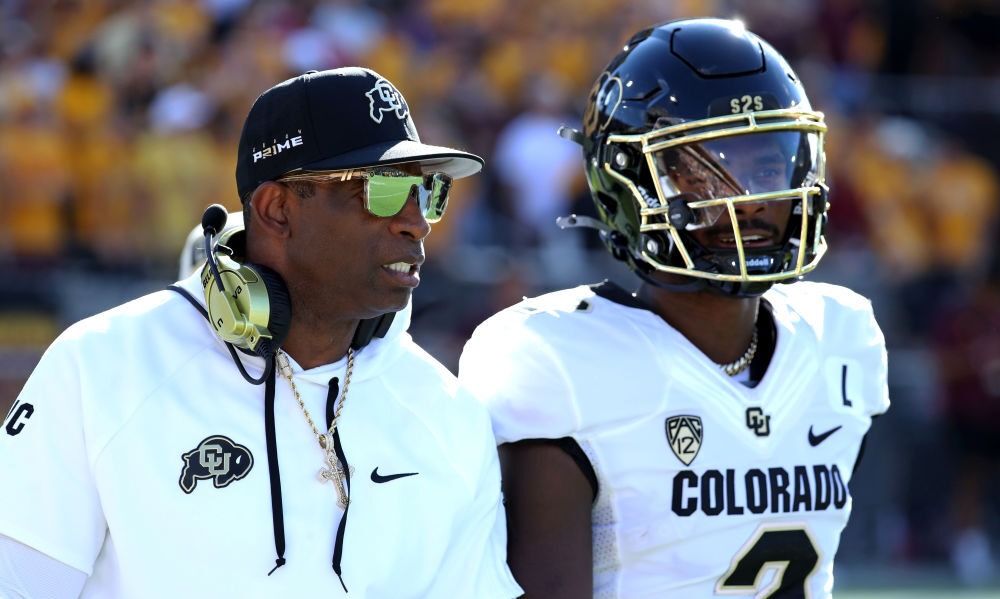 Deion Sanders Shedeur Sanders CU Buffs...