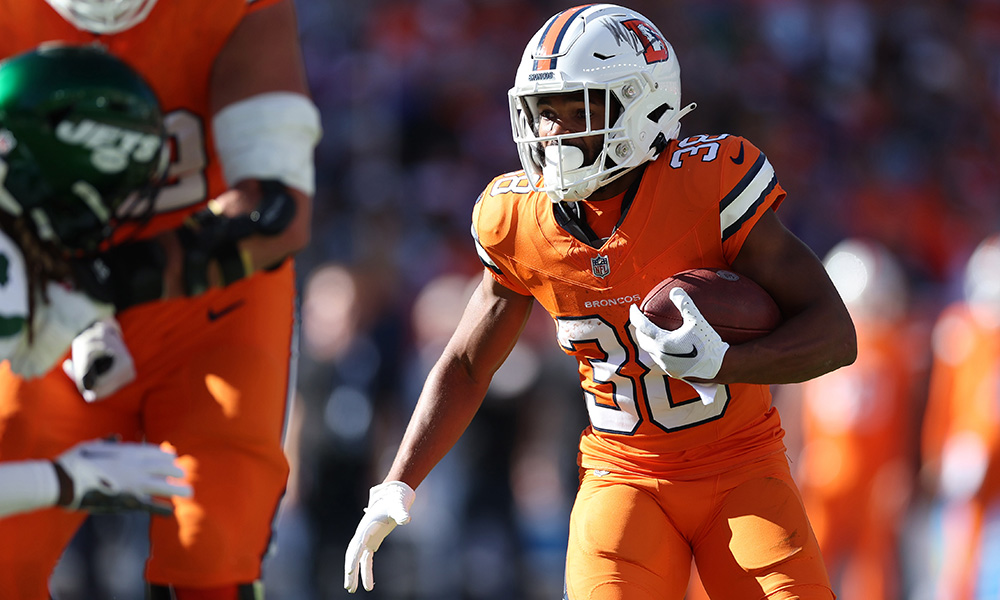 Jaleel McLaughlin Broncos...