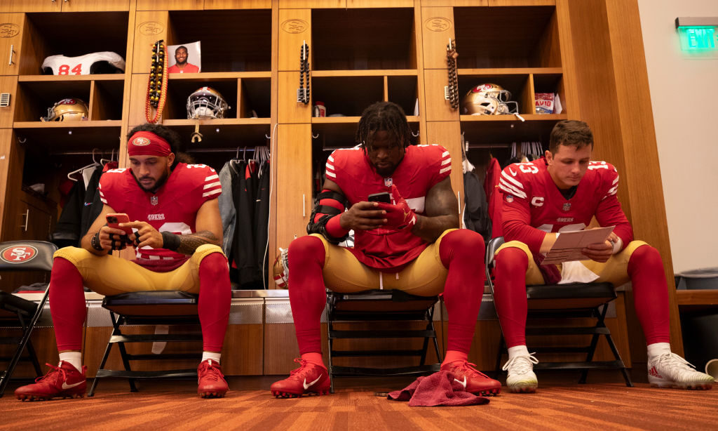 Talanoa Hufanga;Dre Greenlaw;Brock Purdy...