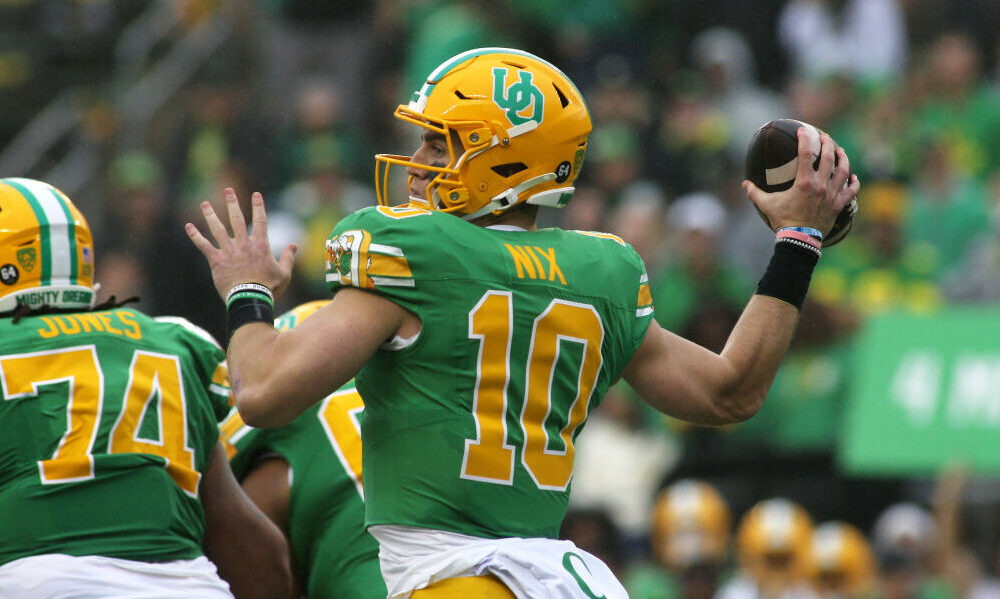 Bo Nix Broncos mock draft...