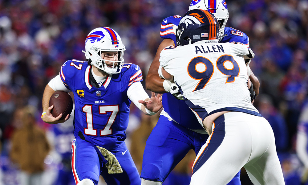 Broncos defense vs. Josh Allen...