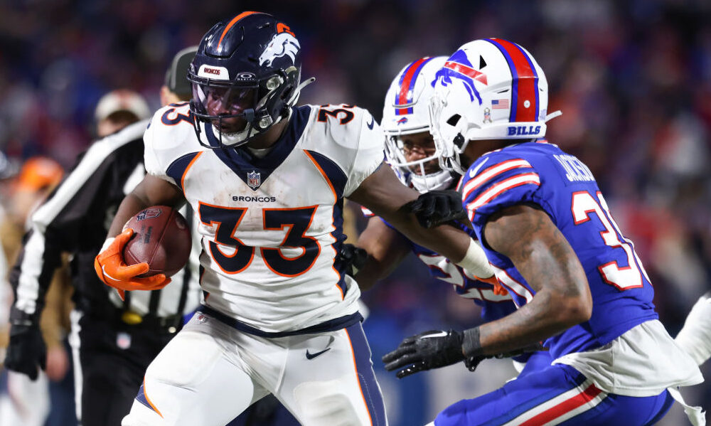 Broncos Javonte Williams NFL Draft...