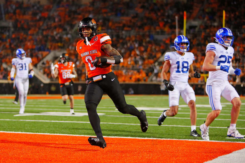 Ollie Gordon touchdown...