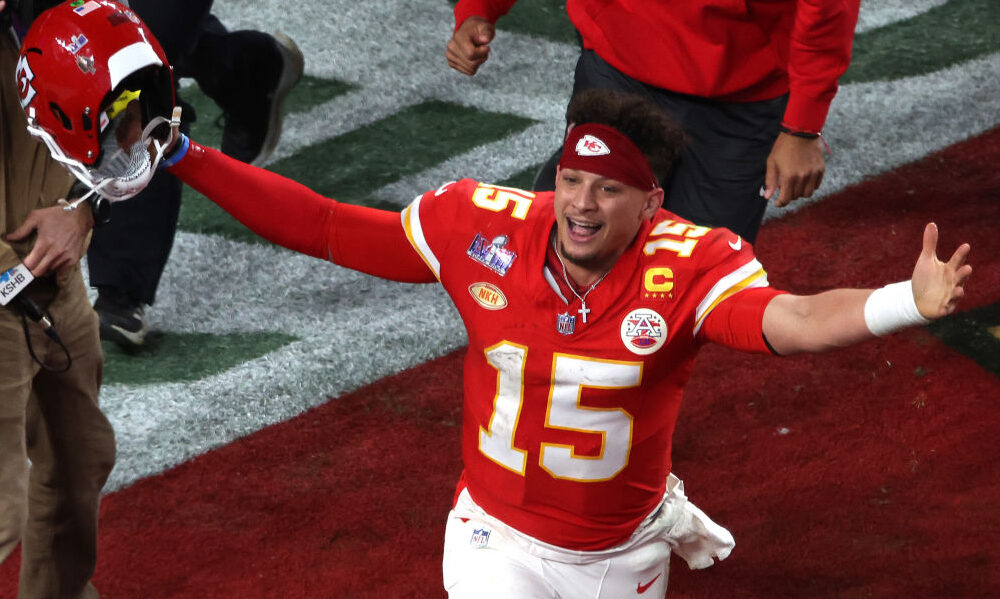 Patrick Mahomes...