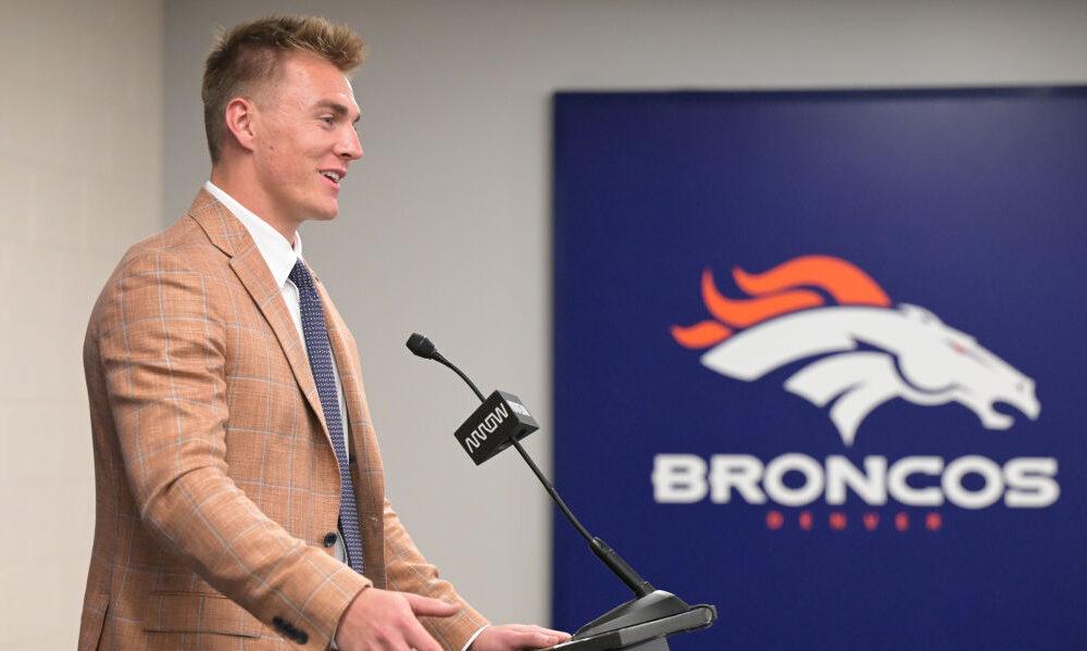 Broncos Bo Nix depth chart...