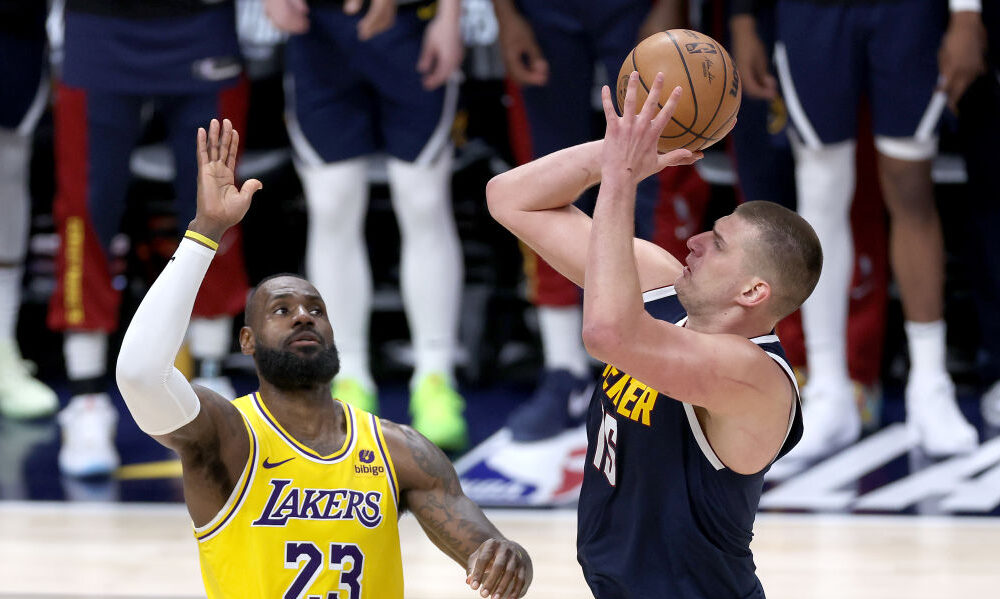 LeBron James Nikola Jokic NBA's changing of the guard...