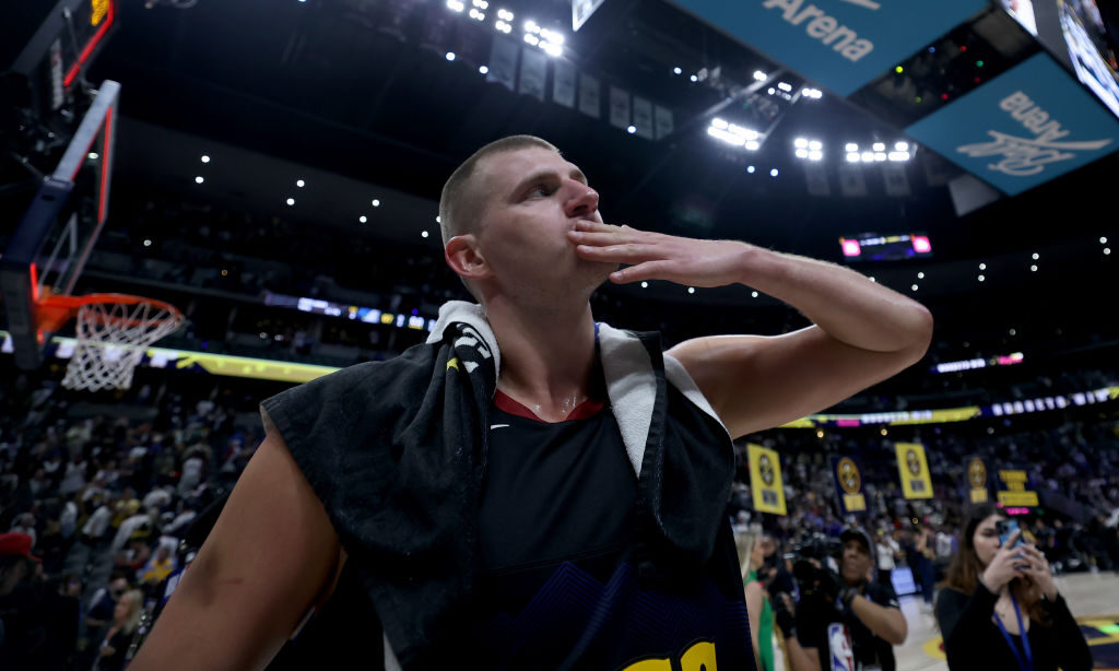 Nikola Jokic of the Denver Nuggets...