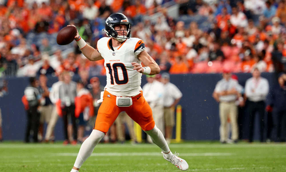 Bo Nix Broncos over 5.5...