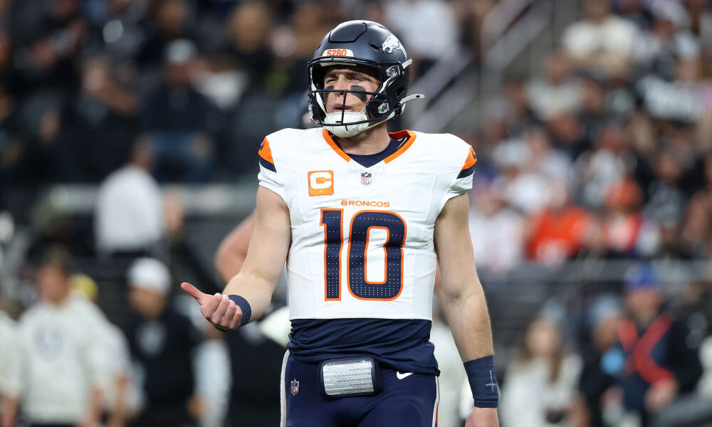 Bo Nix Broncos playoffs...