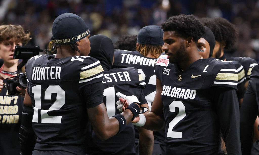 Colorado Buffaloes quarterback Shedeur Sanders Big 12...