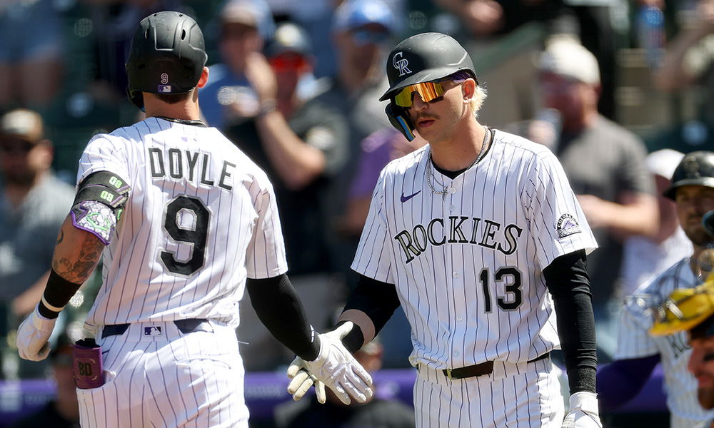Rockies Brenton Doyle and Zac Veen...