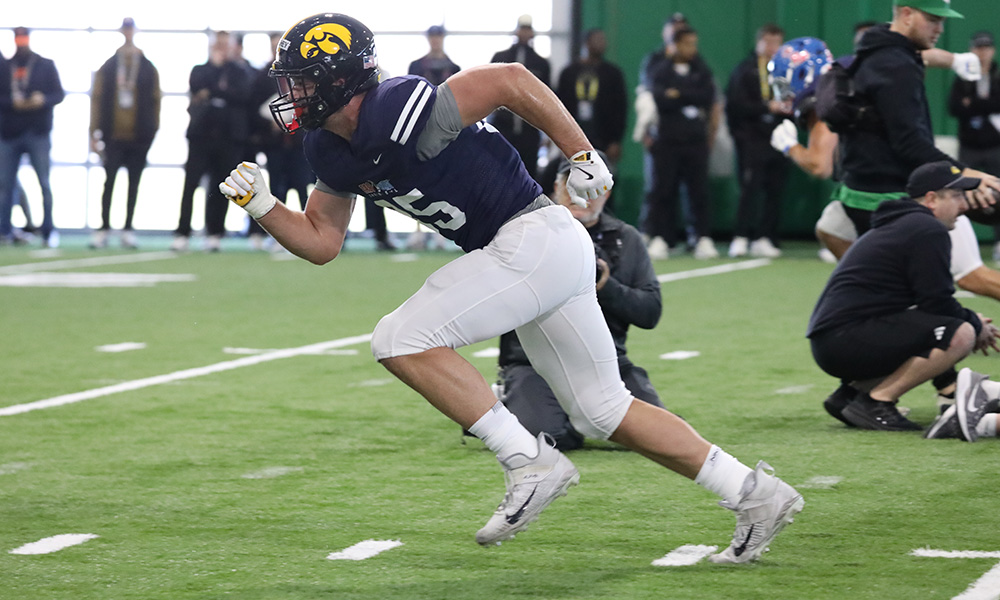 Shrine Bowl standout Luke Lachey...