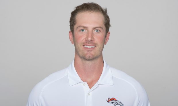 This is a 2014 photo of Darren Mougey of the Denver Broncos NFL football team. This image reflects ...