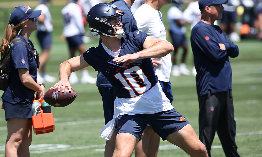 Broncos QB Bo Nix...