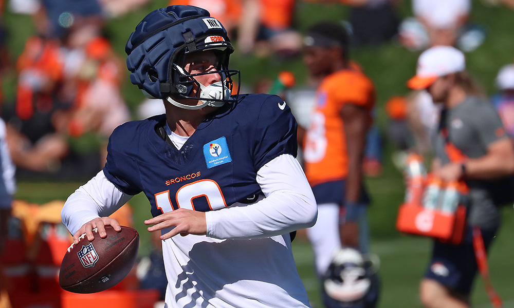 Broncos QB Bo Nix...