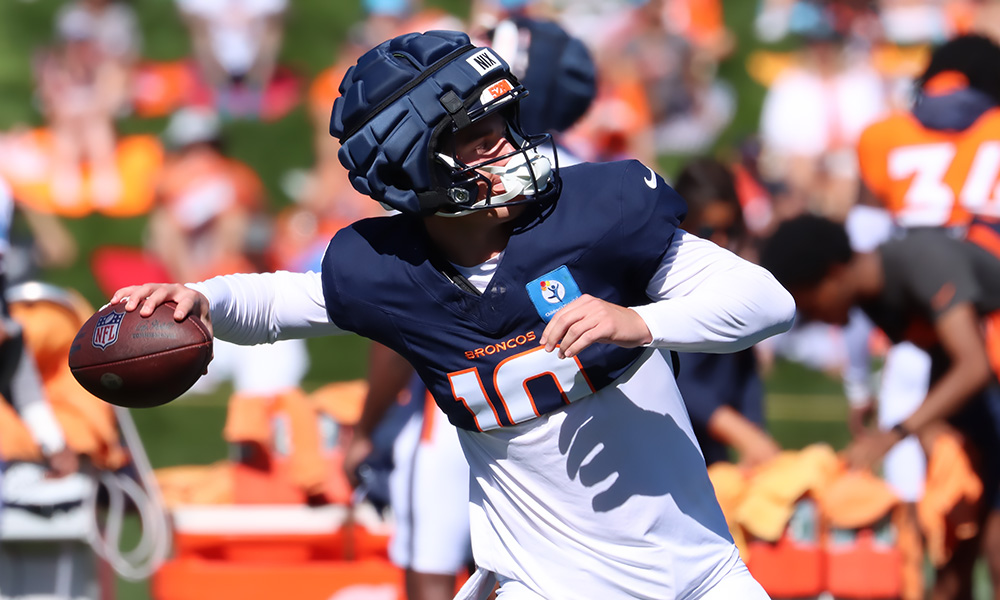 Broncos QB Bo Nix...
