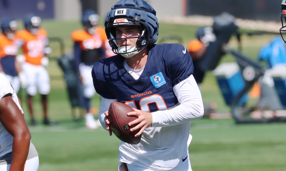Broncos QB Bo Nix...