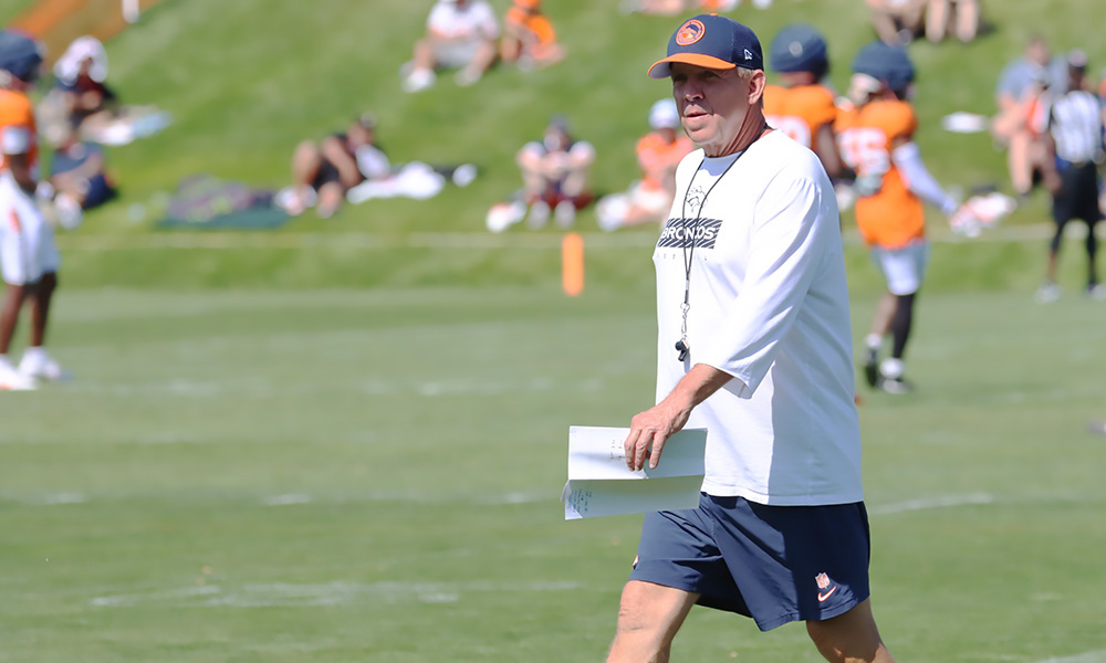 Broncos coach Sean Payton...