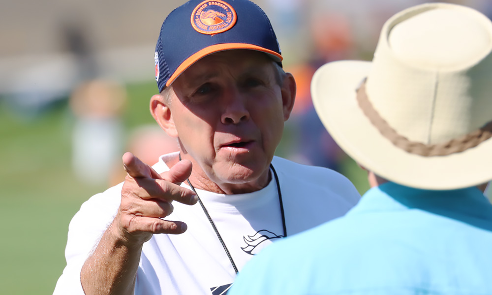 Broncos coach Sean Payton initial depth chart...